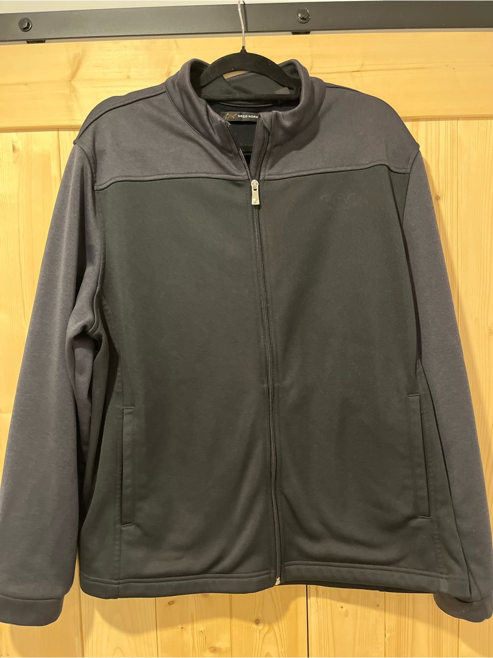 Greg Norman Collection Men’s Full-Zip Performance Jacket. Black XL 🦈